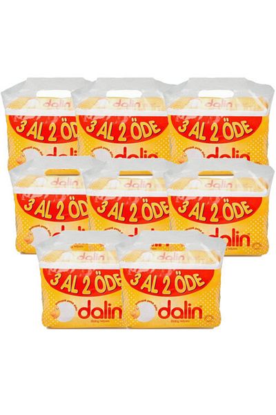 Dalin Wet Wipes 3x56 Pieces 8 Pieces
