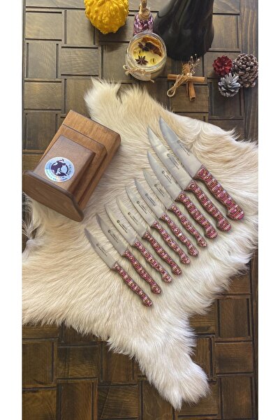 Yalnız Sürmene Bıçakçılık Sürmene 10lu Mutfak Bıçak Seti