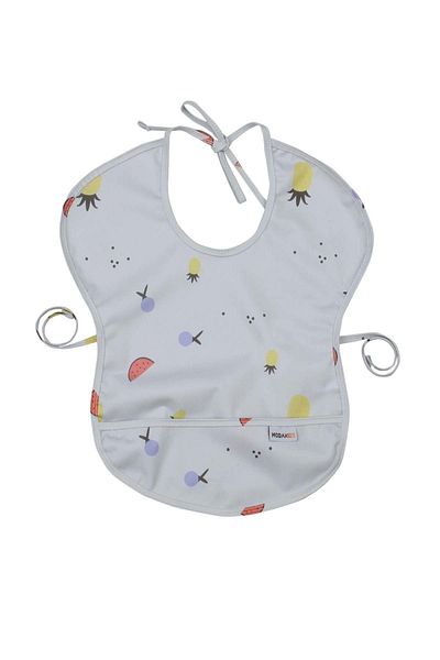 Modakids Fruits Patterned Liquid-Proof Baby Food Bib Model for 6-24 Months