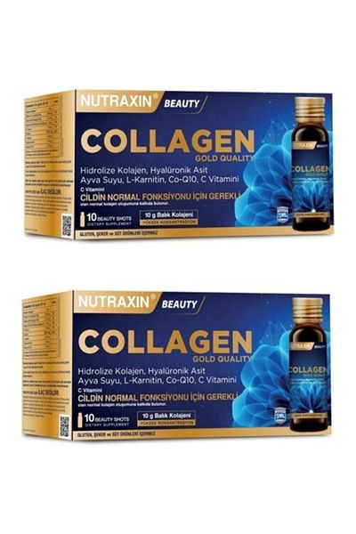 Nutraxin 10*50 Ml 2 Pieces Gold Collagen