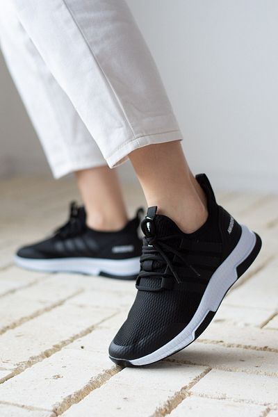 İmerShoes Pantofi de zi cu zi unisex cu dungi negre, respirabil, ușoare, pentru mers, pantofi sport flexibili 249