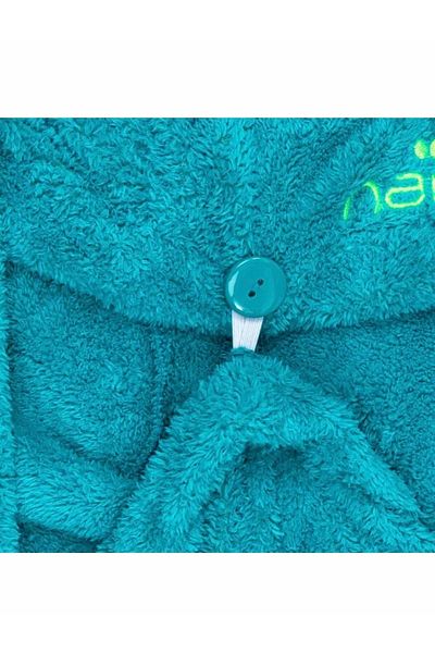 İmfg Πετσέτα μαλλιών Microfiber - Μπλε