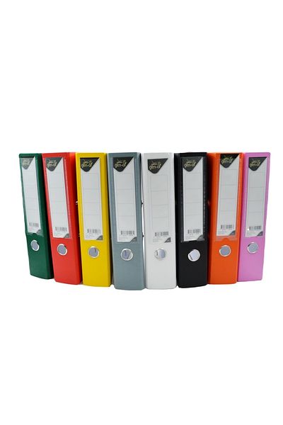 Gen-Of Plastic Folder Large Gray 10 Pieces