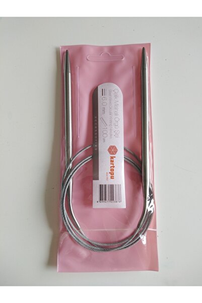 Kartopu خط فولاذي كروشيه 8.0 مم