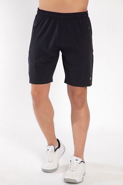 Crozwise Men's Black Sports Shorts - 3182-10