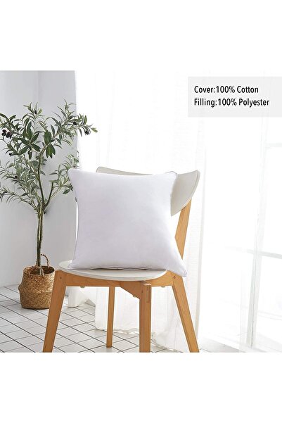 İzgi Concept Premium Square Throw Pillow Inner Pillow 40x40 Cm Antibacterial First Quality 350gr - 40x40 Throw Pillow