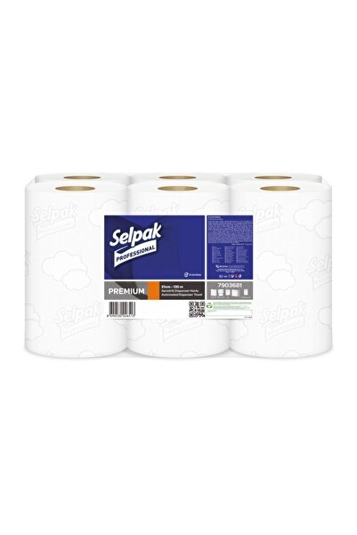 Selpak Professional Selpak Pro Premıum Sen. Havlu 21cm - 135m 46gr/m2 (7903681)