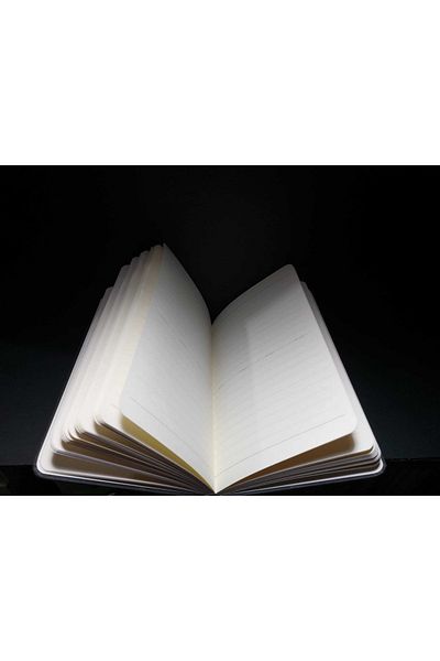 SEYFİKİRTASİYE كتاب تذكاري بغطاء صلب مكون من 128 صفحة باللون البرتقالي