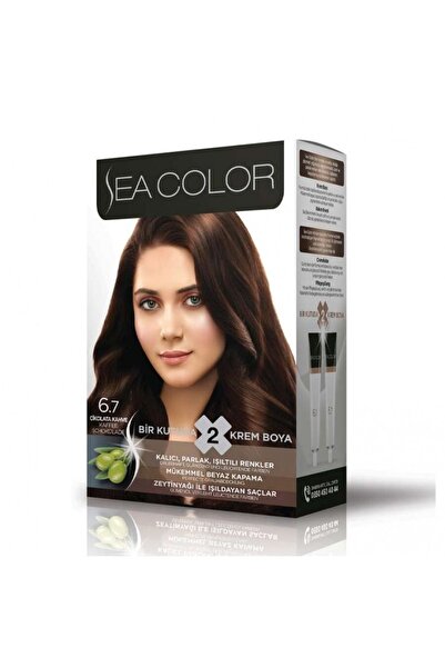 Sea Color 6.7 Saç Boyası Çikolata Kahve