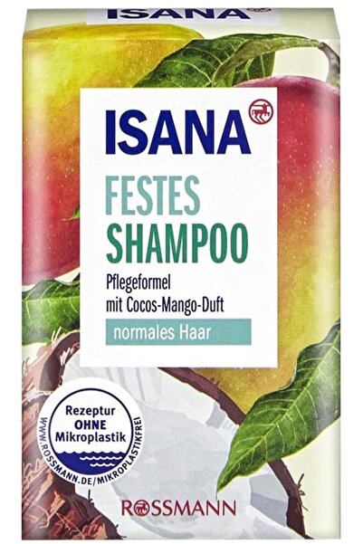 ISANA Coconut Solid Shampoo with Mango Scent-65G