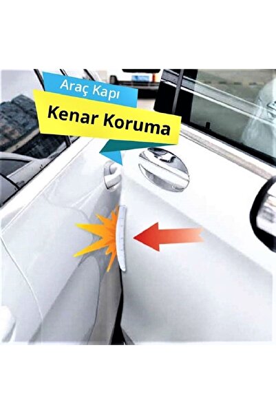 Genel Markalar Piranha Araç Kapı Kenar Koruyucusu - 4 Kapı Için Uyumlu