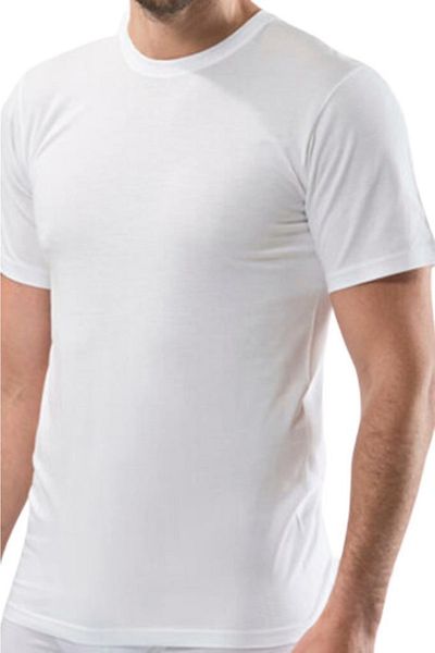 Mevsim 6 Pieces Men's Plus Size Combed Cotton Crew Neck Undershirt 34303