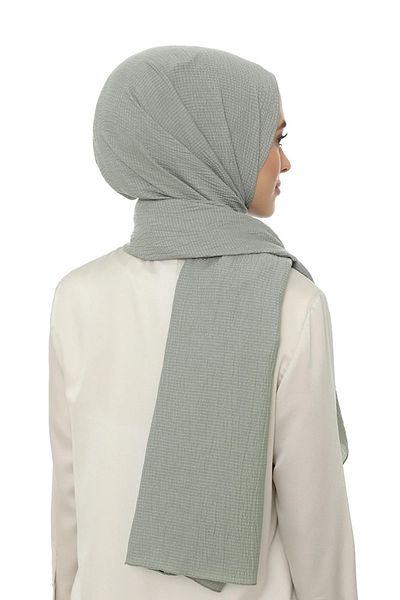 Levidor Women's Light Green Natural Cazz Shawl