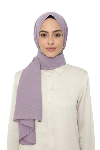 Levidor Women's Lilac Natural Cazz Shawl