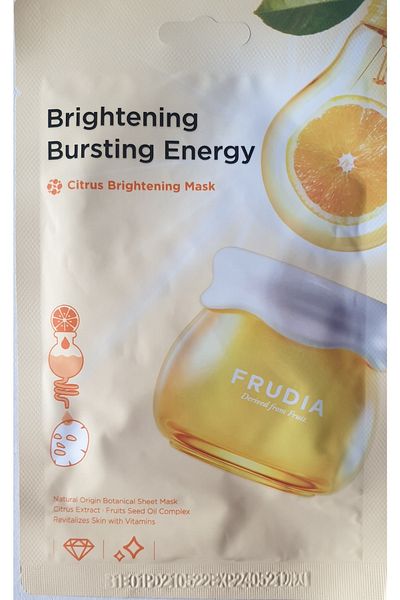 FRUDIA Face Mask - Brightening Bursting Energy