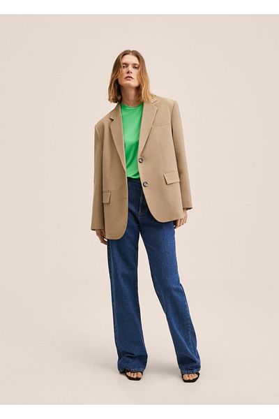 MANGO Woman Tricou cu spatele în V