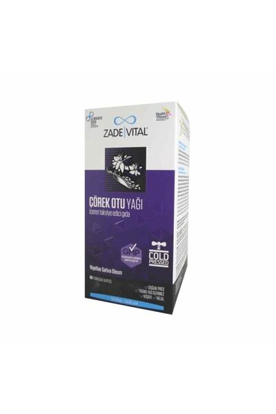 Zade Vital Çörek Otu Yağı 60 Yumuşak Kapsül