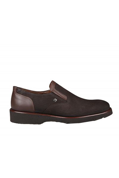Fosco Ανδρικά παπούτσια casual 2820 καφέ Nubuck