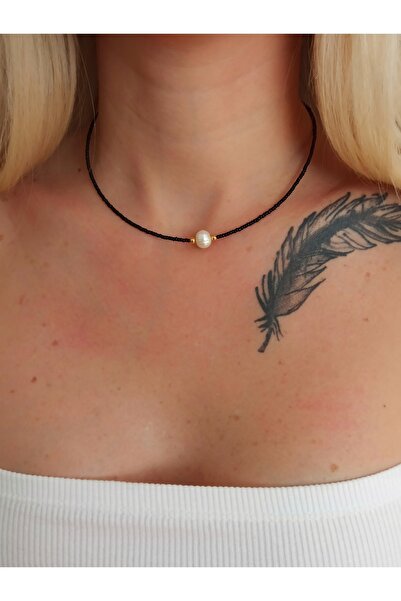 DENİZDENAL Tek Inci Kolye ( Gerçek Inci )