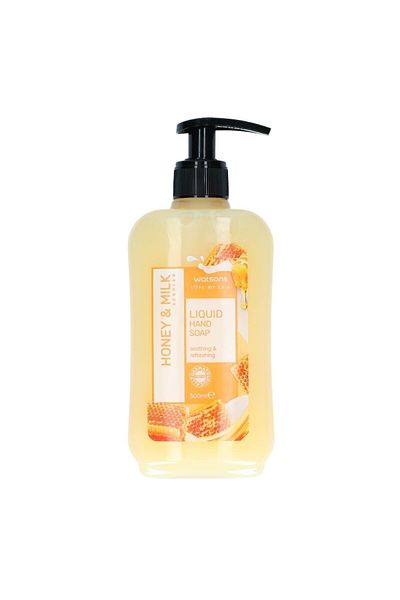 Watsons Hand Soap Honey & Milk 500 Ml
