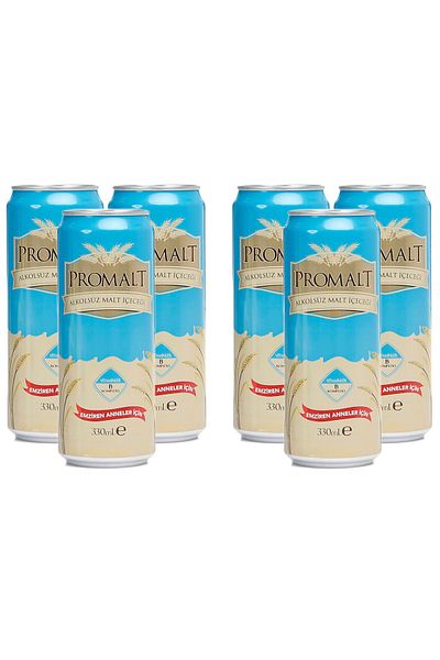 Promalt 6 Pack Non-Alcoholic Malt Beverage