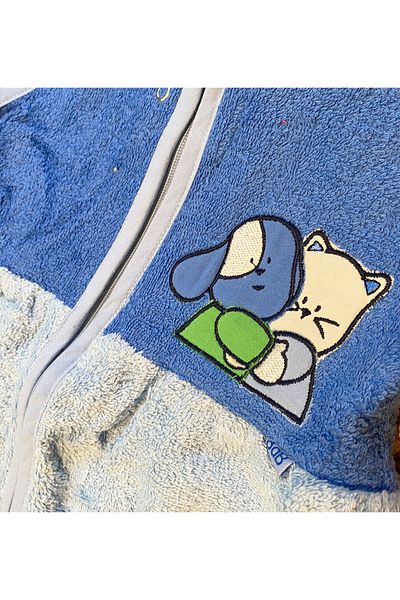 yorni Prenatal Single Layer Towel Bag Baby Towel Sleeping Bag