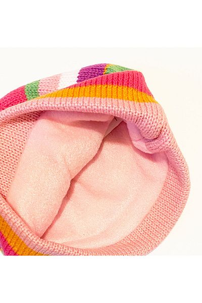 iplay 6-18 Months, One Size, Baby Girl Fleece Beanie