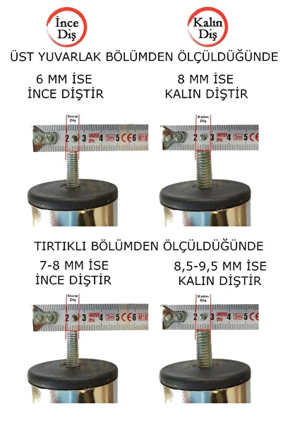 TMMH Supply Center Base Leg Seat Leg Sofa Leg with Bolt 15 cm 3/8 Thick Thread (8 Pieces)