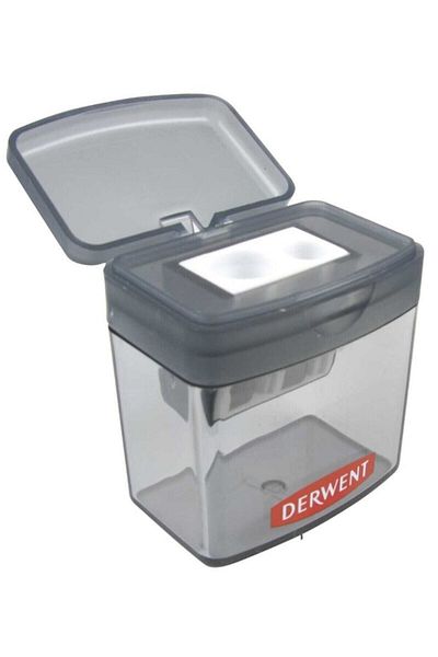Derwent Double Pencil Sharpener with Reservoir