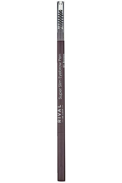 Rival De Loop Brown Super Slim Eyebrow Pencil - No:01