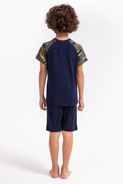Rolypoly Infnty Black Boy Bermuda Suit Rp2729-c Msd