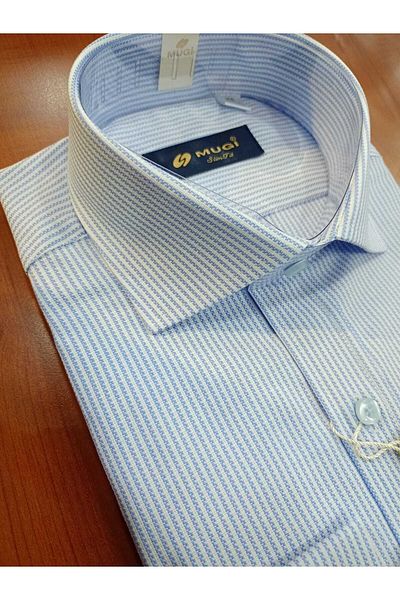 MUGİ Мъжка риза с дълъг ръкав Güncüoğlu Slim Fit