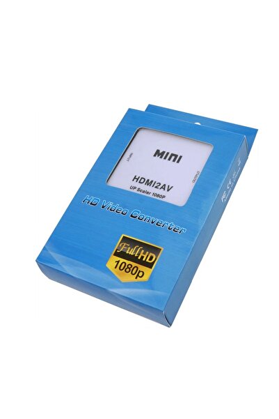 aogo Hdmi To Rca Görüntü Ve Ses Dönüştürücü Çevirici Hdmı In Av Out Converter Adaptör Lale Cvsb