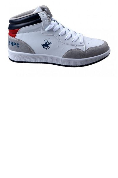 Afilva Beverly Hills Polo Club Unisex Daily Sports Boots Λευκά