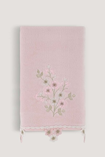 Arliva Home Pudră de prosop de zestre brodat Asu Velvet 50x85
