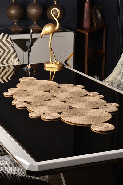 Natural Dowry Niya Natural Wicker Rope Jute Rope Living Room Dining Table Coffee Table Kitchen Cloth Runner