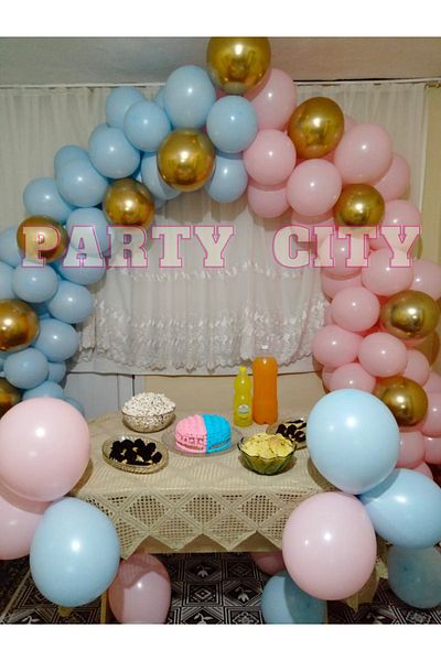 Party City 70's Gender Reveal Balloon Chain