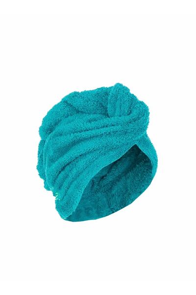 İmfg Πετσέτα μαλλιών Microfiber - Μπλε