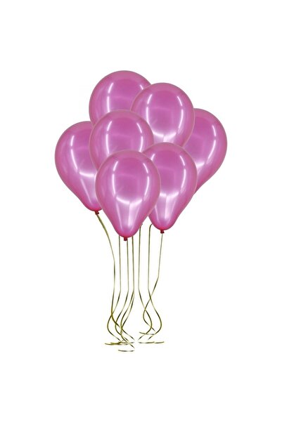 Cadde Süs بالون وردي معدني 100 قطعة