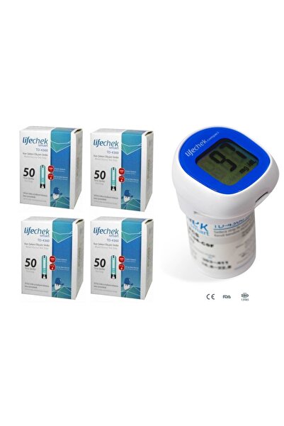 lifechek Compact Td-4283 Kan Şekeri Ölçüm Cihazı + 200 Strip (td-4360)