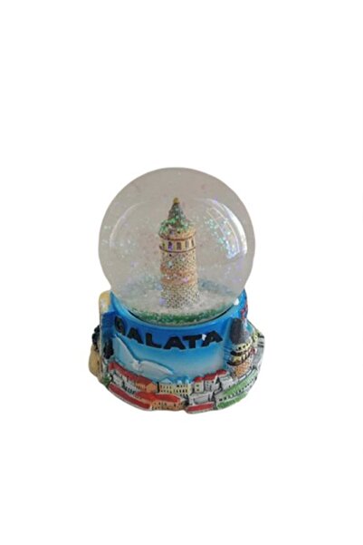 keyfim shop Galata Kulesi Tasarımlı Kar Küresi