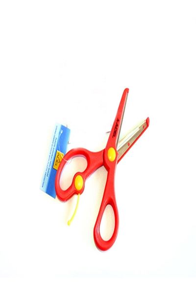 Adel Spring Protected Children's Scissors Red