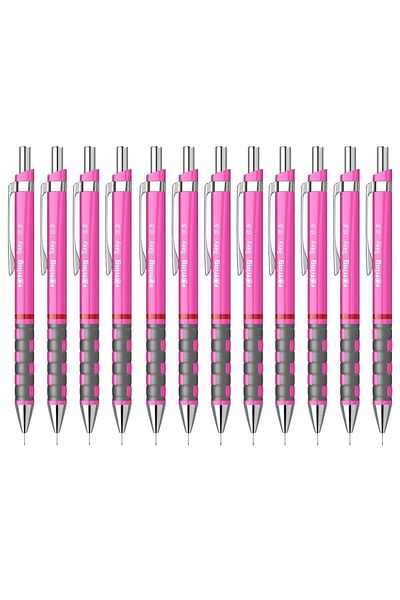 Rotring Versatil Pen Tikky 0.5 Mm Neon Pink Tip Pen (Pack of 12)