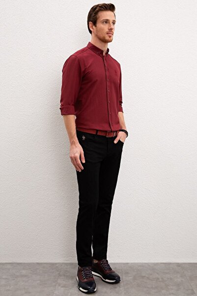 U.S. Polo Assn. Us Polo Assn Erkek Siyah Chinos Pantolon