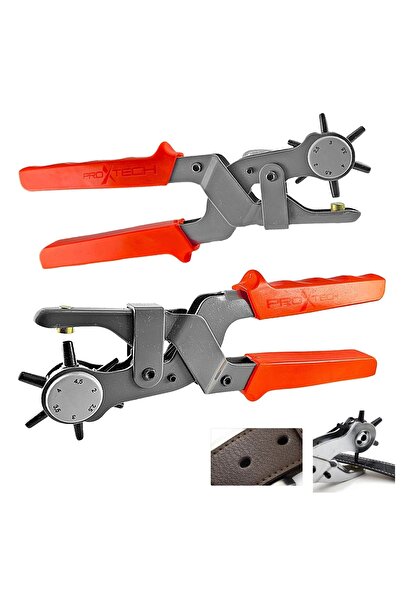 PROXTECH Pro Yüksek Kalite 6 Farklı Boyutta Kemer Delme Pensesi Kemer Delici ...