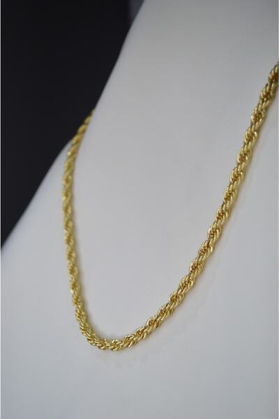 LİNA ATELIER قلادة ذهبية، ملتوية