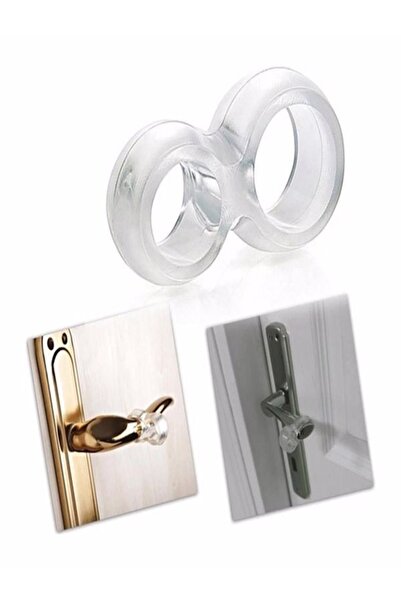 mrtbilisim Prozirni graničnik za ručku vrata i prozora, 4 komada, graničnik z...