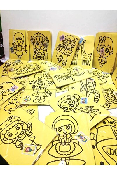 Hayal Sepeti Kum Boyama Seti A5 - 30 Adet