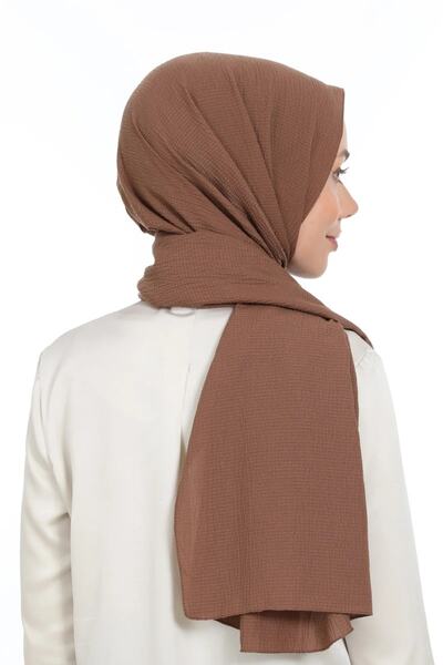 Levidor Women's Milk Coffee Natural Cazz Shawl