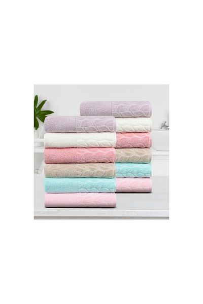 Nurpak Πετσέτα μπάνιου Hazal 90x150 Dusty Rose